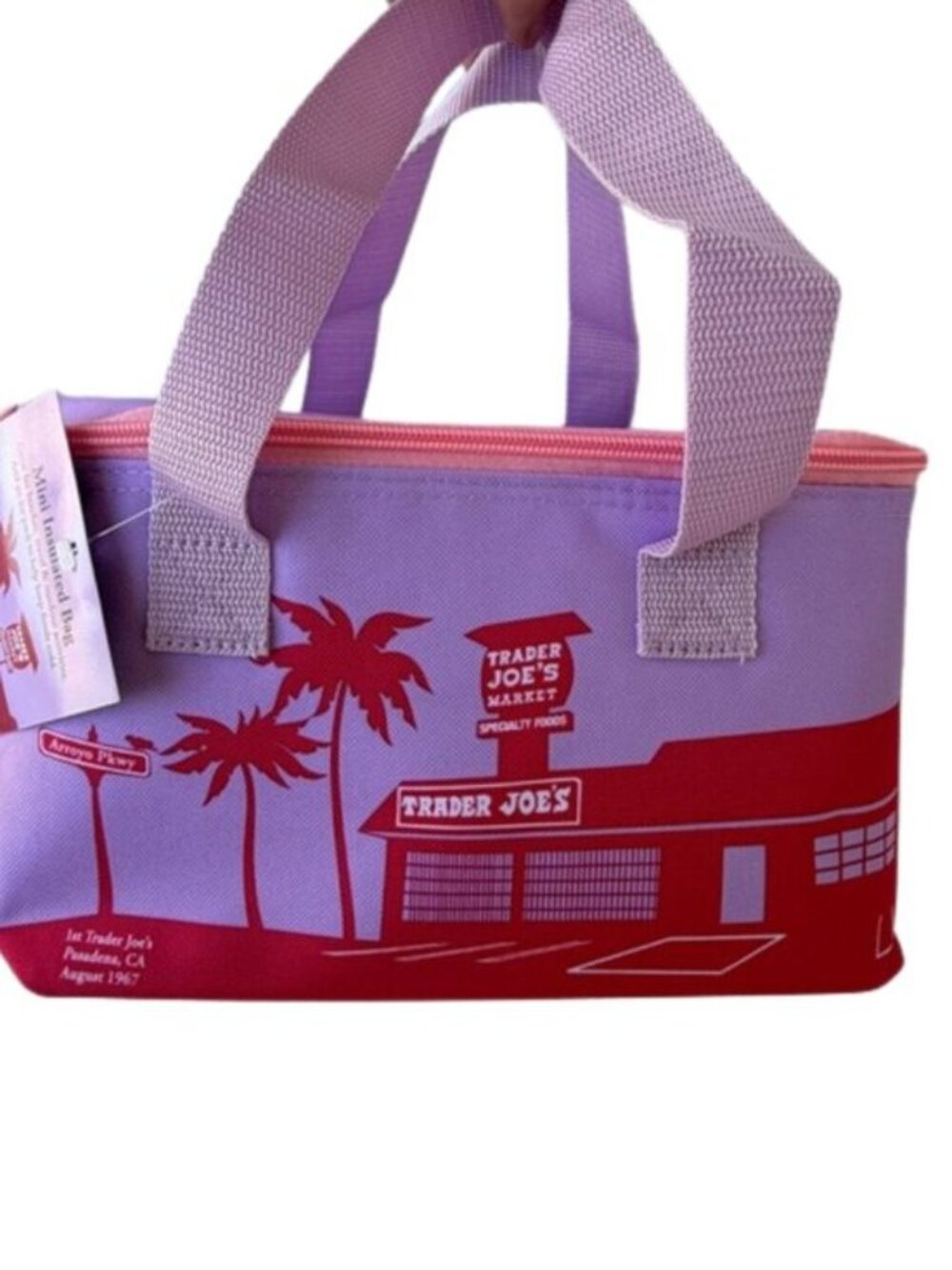 🆕 NEW 💜 Trader Joe’s Mini Insulated Bag ✨ Collectible & Out of Stock!